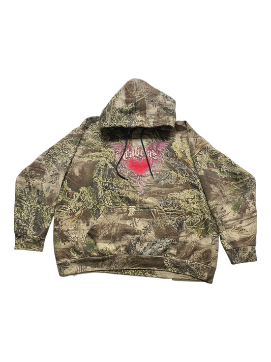 Y2K CABELAS REAL TREE HOODIE